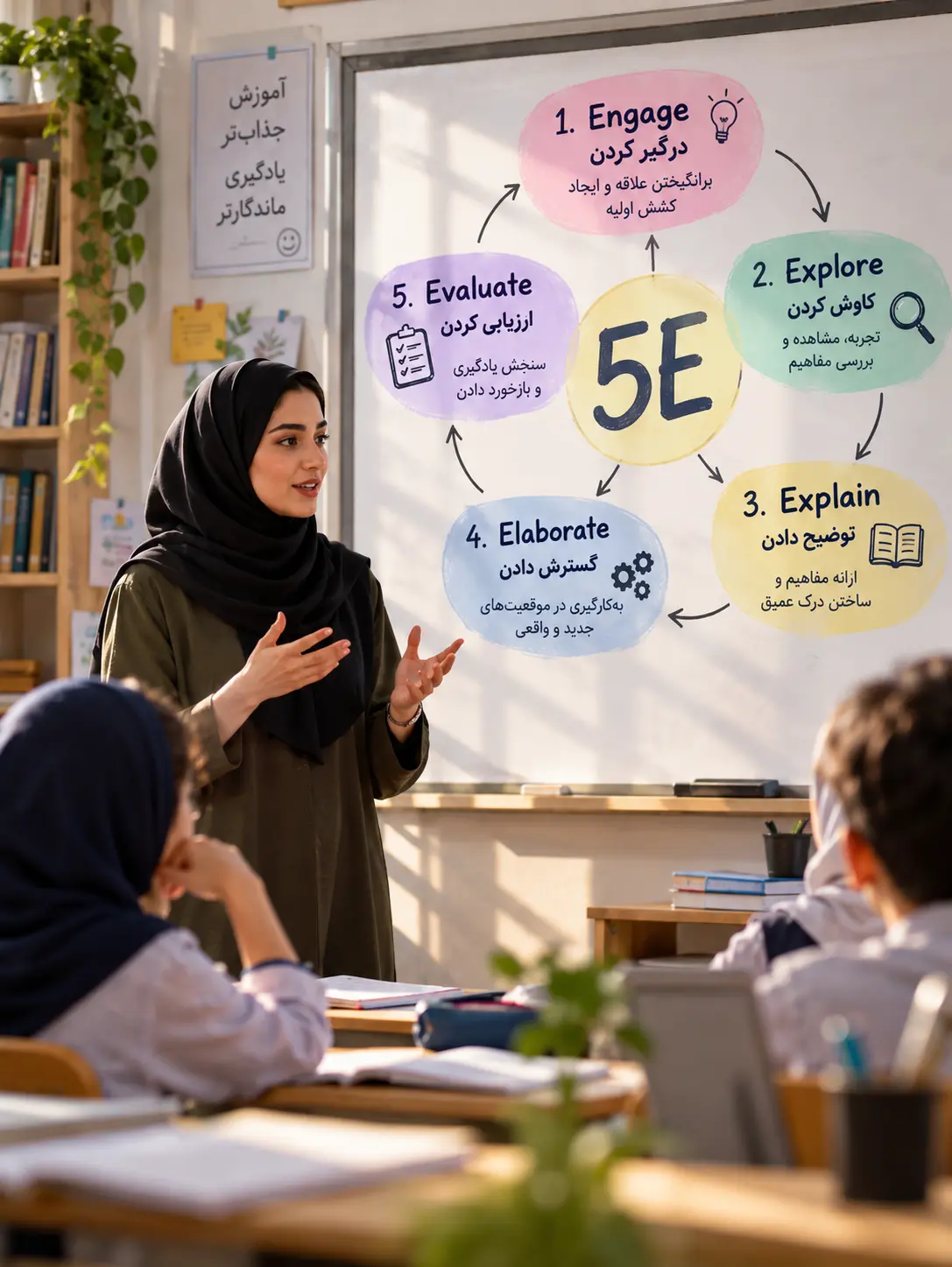 روش تدریس 5e