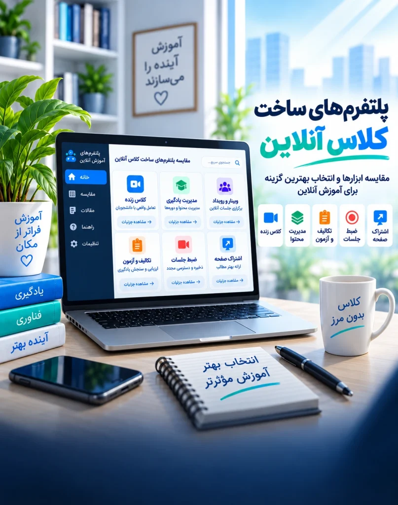 پلتفرم های برگزاری کلاس آنلاین