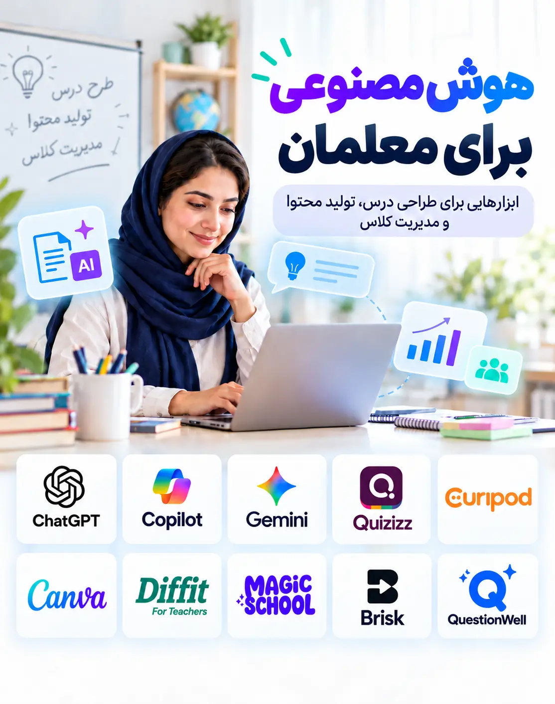 هوش مصنوعی برای معلمان
