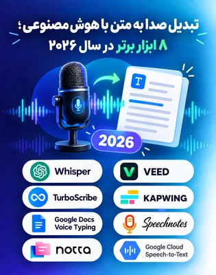 هوش مصنوعی های تبدیل صدا به متن