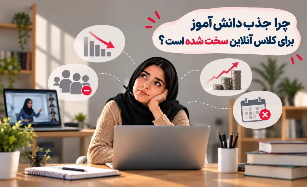 چگونه دانش آموز بیشتری برای کلاس آنلاین جذب کنیم؟ 12 نکته طلایی برای جذب دانش آموز 5 جذب دانش آموز برای کلاس آنلاین