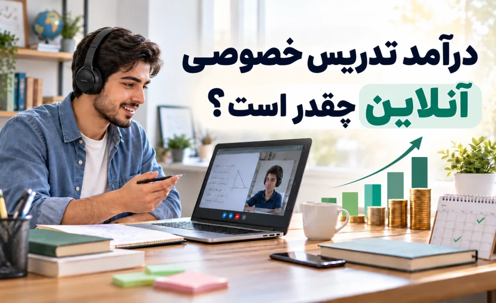 درآمد تدریس خصوصی آنلاین؛ راهنمای کامل کسب درآمد از آموزش آنلاین برای معلمان 5 درآمد تدریس خصوصی آنلاین چقدر است